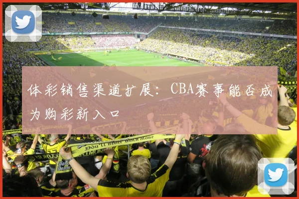 体彩销售渠道扩展：CBA赛事能否成为购彩新入口